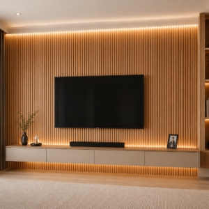 FLUTED WALLPAPER