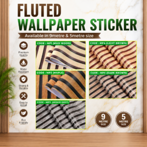 FLUTED WALLPAPER STICKER 5 METER